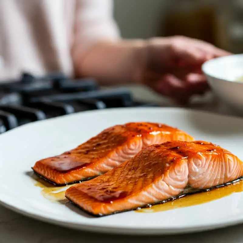 Innovative Mesu Recipe Mesu-Glazed Salmon